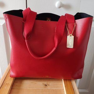 Red Coach Bag